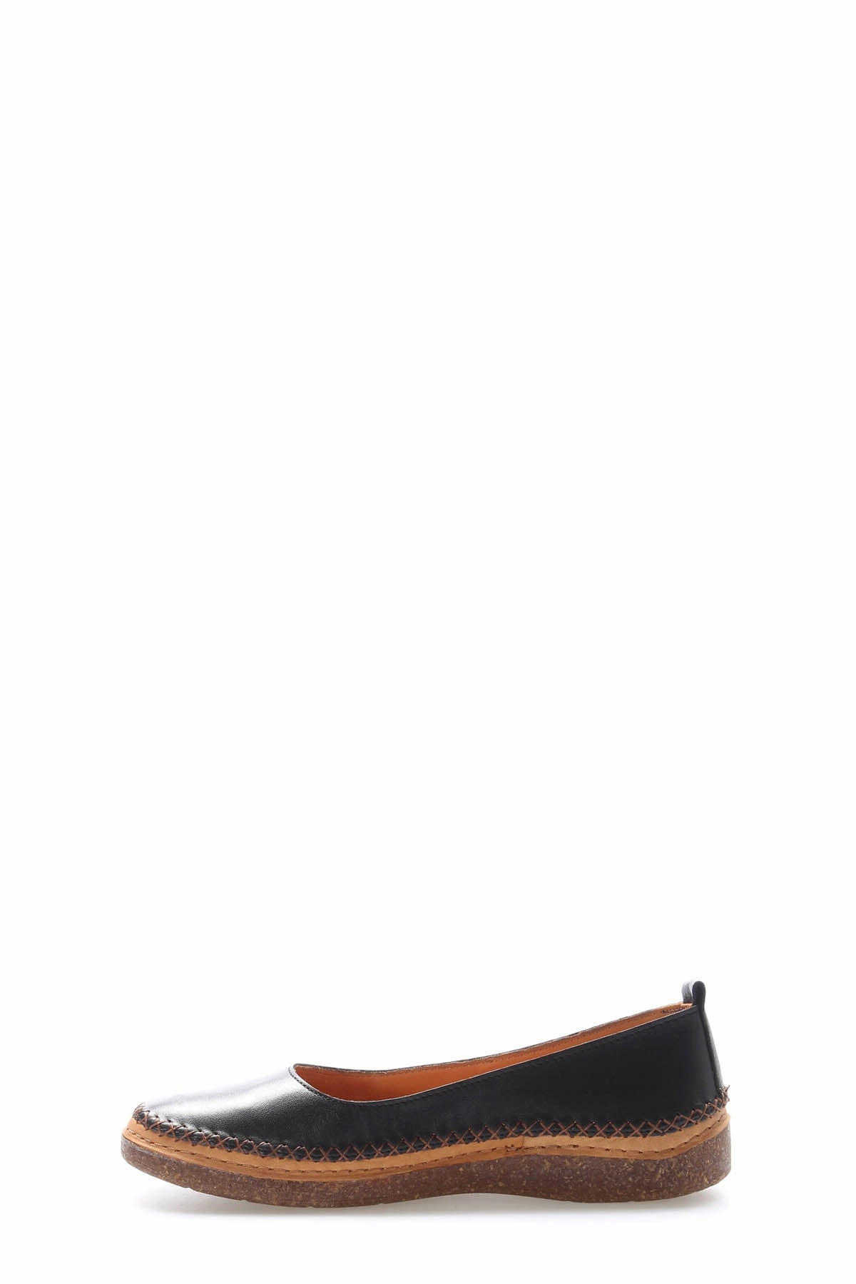 Oxford Shoes Smart Casual FST Genuine Leather Women's Casual Shoes 972ZA8203 Black - Ajax