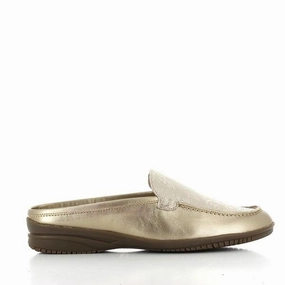 24 Hrs 23550 Desert Gold Slide-On Loafers Born Suede Loafers