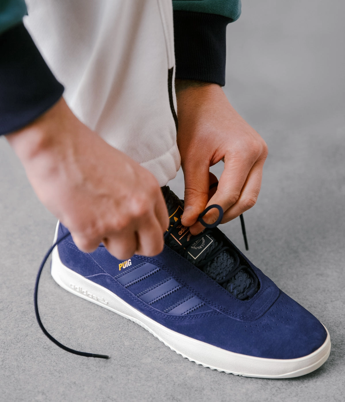 Adidas Puig Shoes - Night Sky / Night Sky / Chalk White Adidas Running Running Shoes