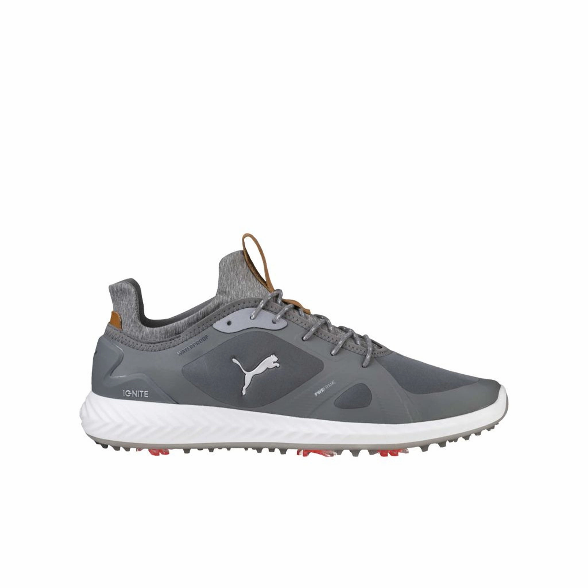 Asics Vs Under Armour Running Shoes Puma Power Adapt  Mens Grey Golf Shoes
