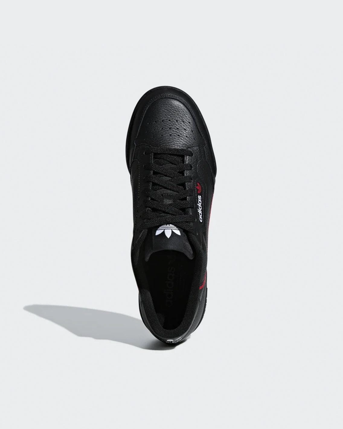 Adidas - Continental 80 - Core Black/Scarlet/Collegiate Navy Adidas Response Shoes
