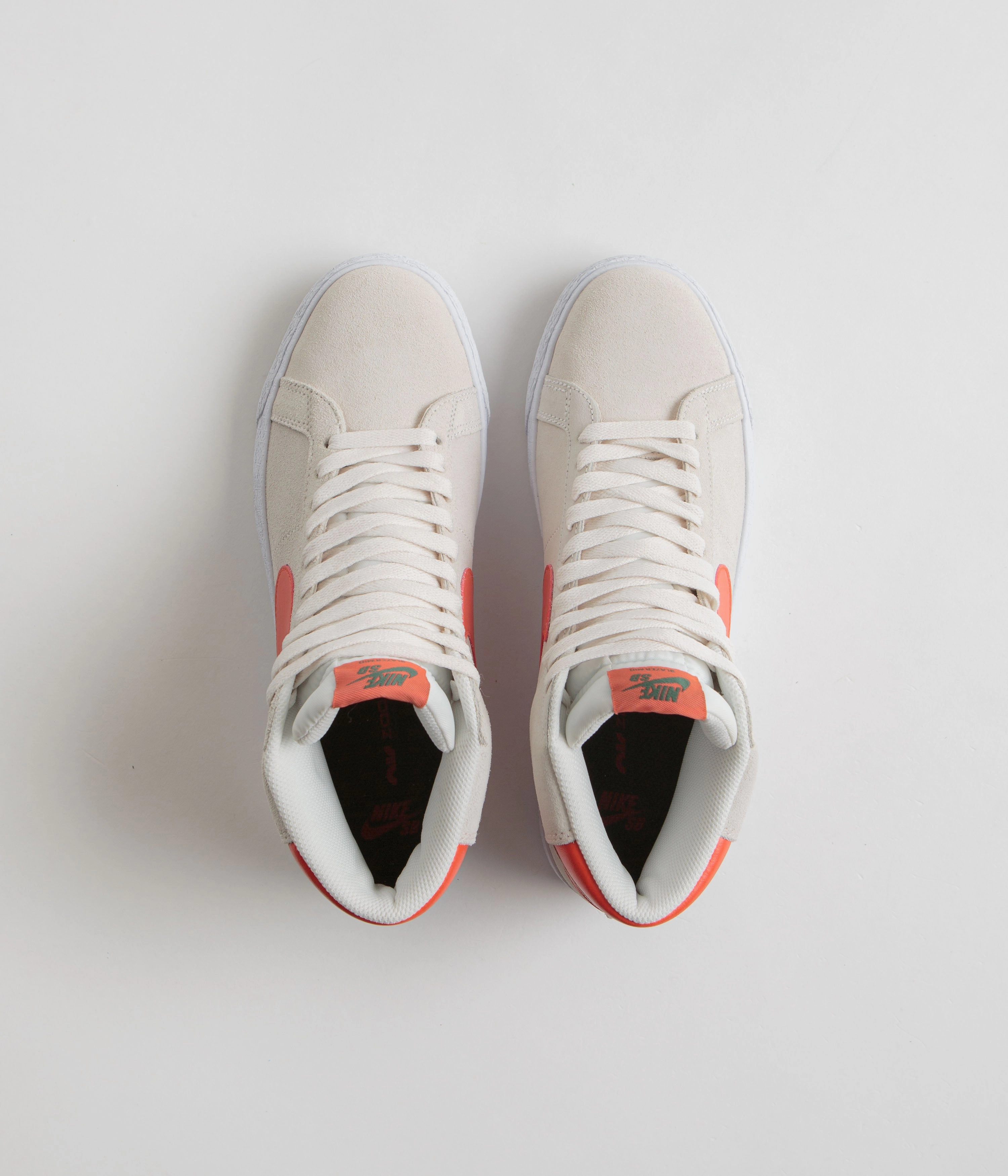 Asics Tennis Shoes Nz Nike SB Blazer Mid Shoes - Phantom / Cosmic Clay - White - Fir