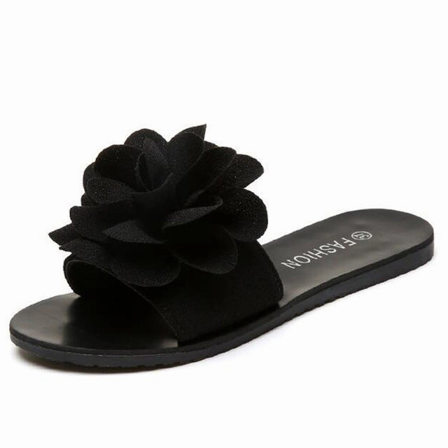 HEE GRAND Summer Slippers Women Slides with Flower Flip Flops Beach Casual Shoes Women for Vacation XWT1105 Difference Between Latch And Flip Flop