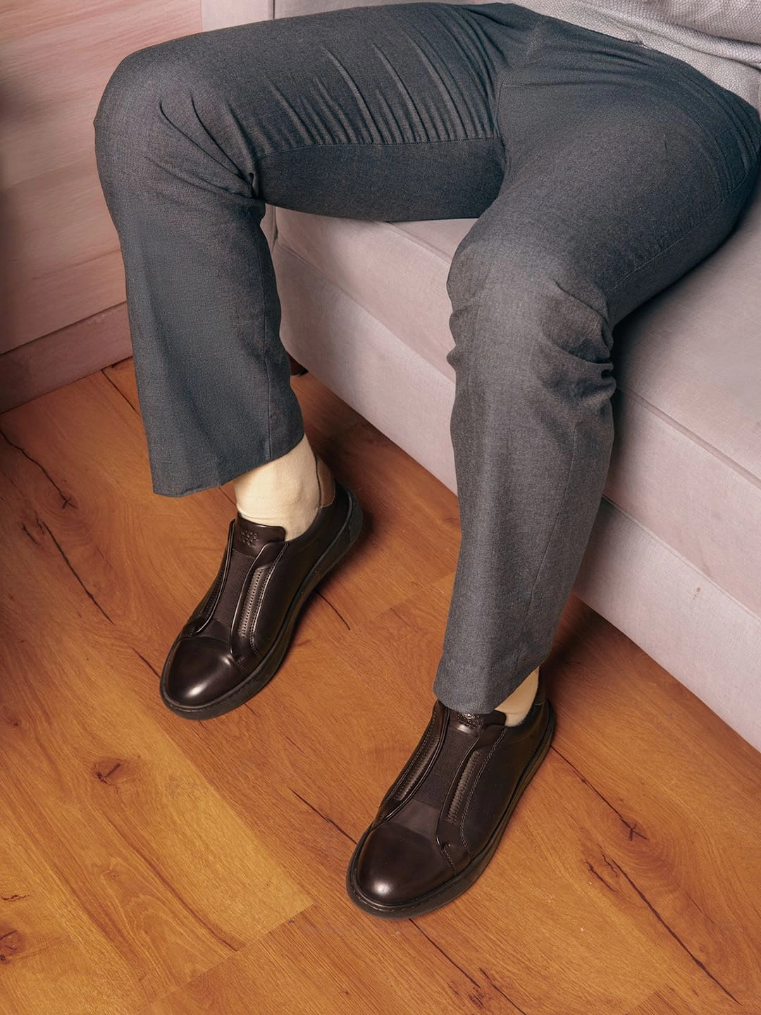 Flat Jazz Shoes Bacca Bucci BOARDROOM Vegan Leather Sneakers