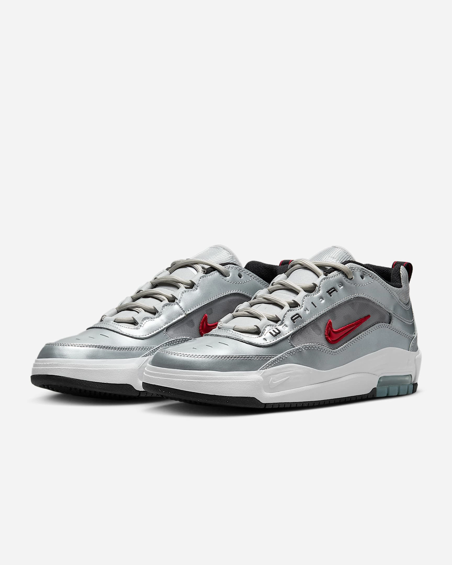 Nike Air Max Ishod PRM HF3062-001 Metallic Silver/Varsity Red (In Store Pickup Only) Asics Shoes Old