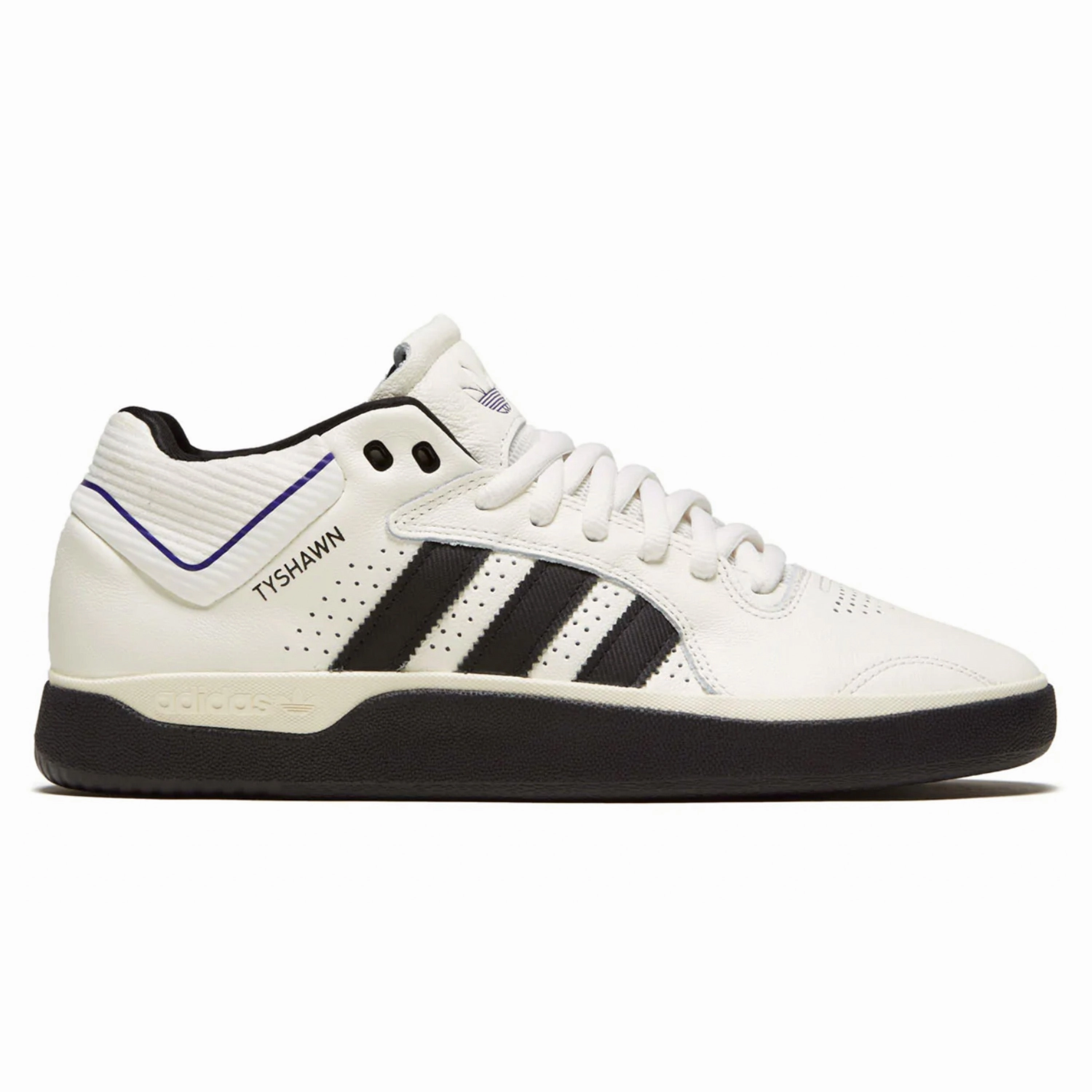 Campus 80s Shoes Adidas ADIDAS TYSHAWN CLOUD WHITE / CORE BLACK / PURPLE