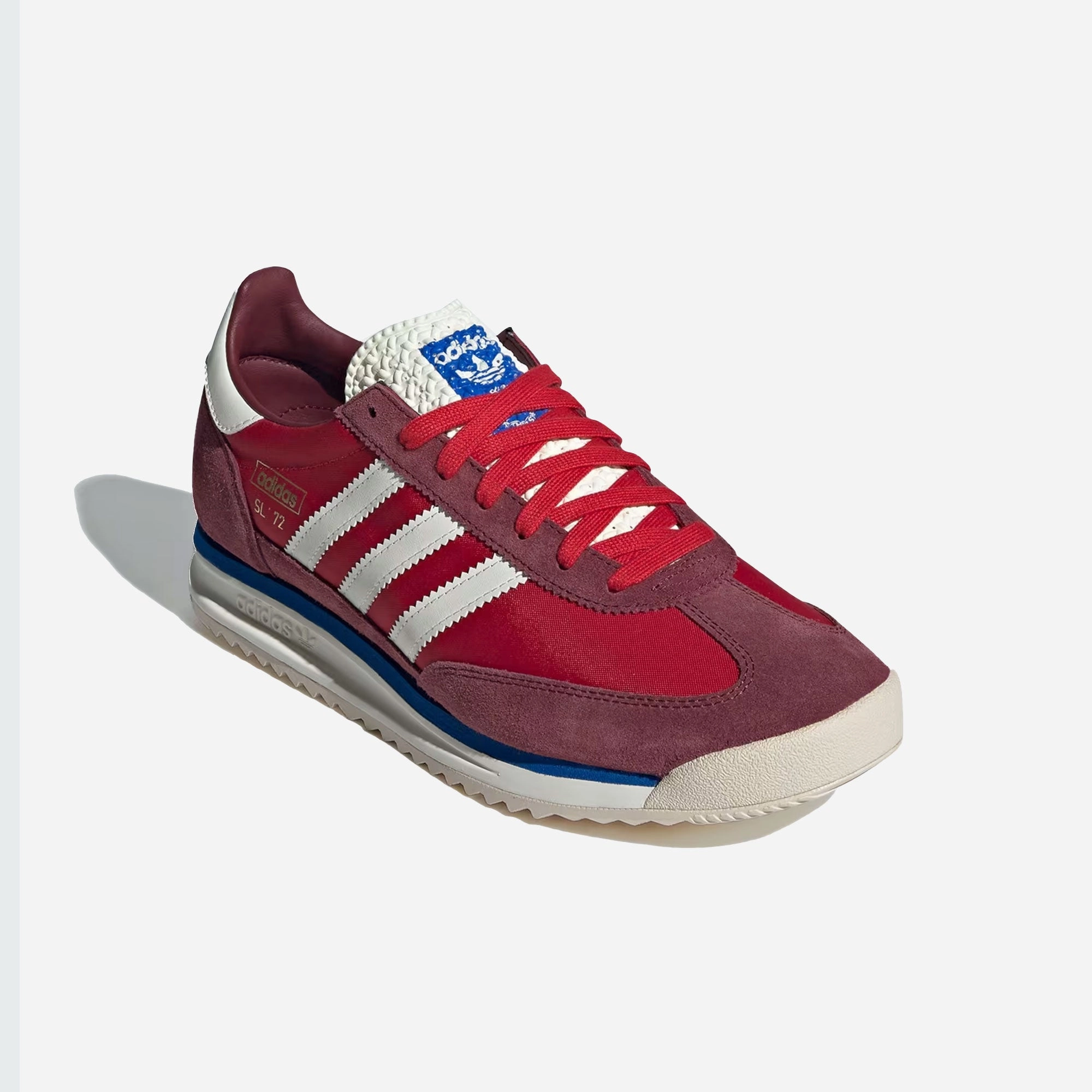 ADIDAS ORIGINALS | SL 72 RS { SHADOW RED/OFF WHITE/BLUE Adidas Gore Tex Shoes Terrex