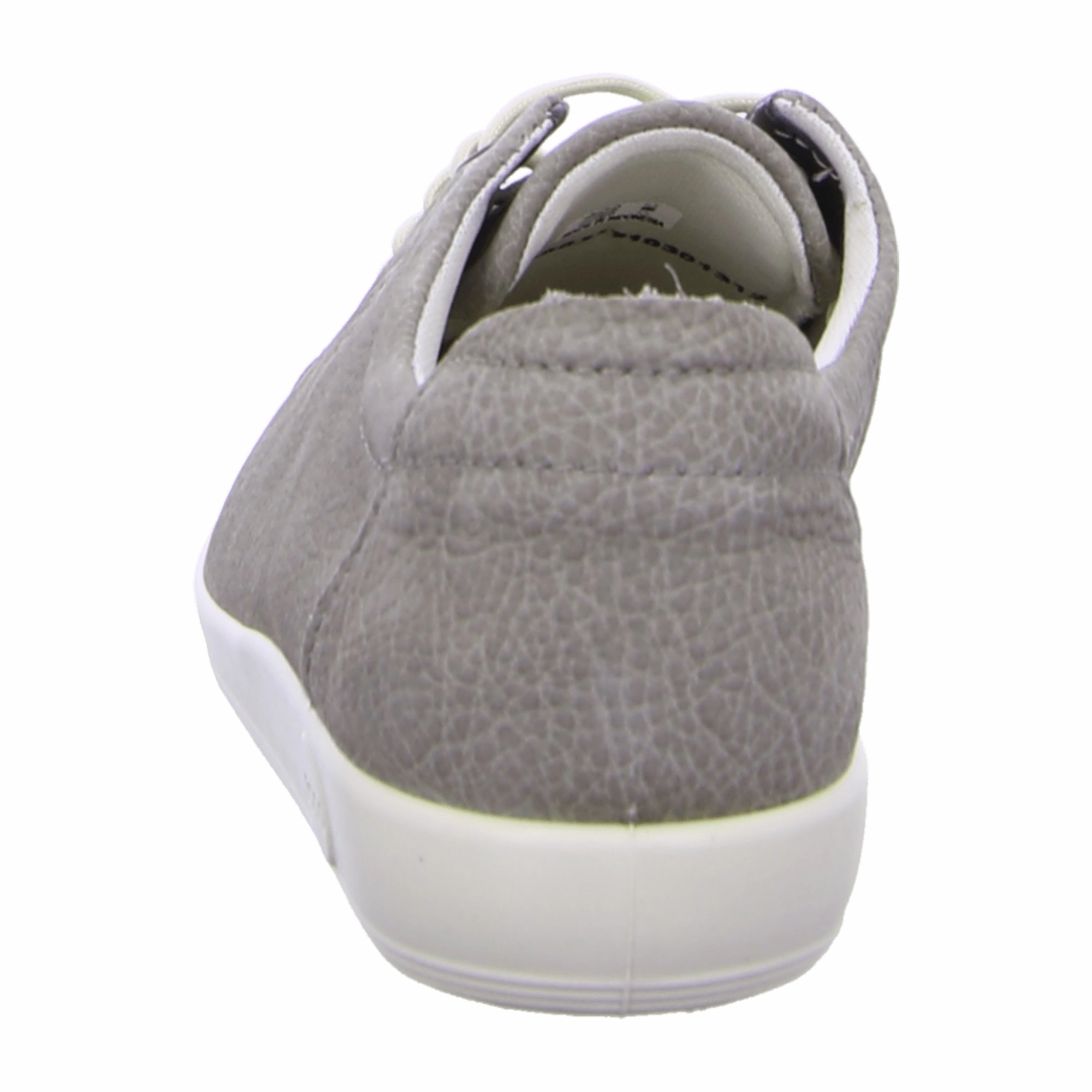 Ecco SOFT 2.0 Women's Stylish Grey Sneakers - Comfortable & Durable Extra Wide Sneakers