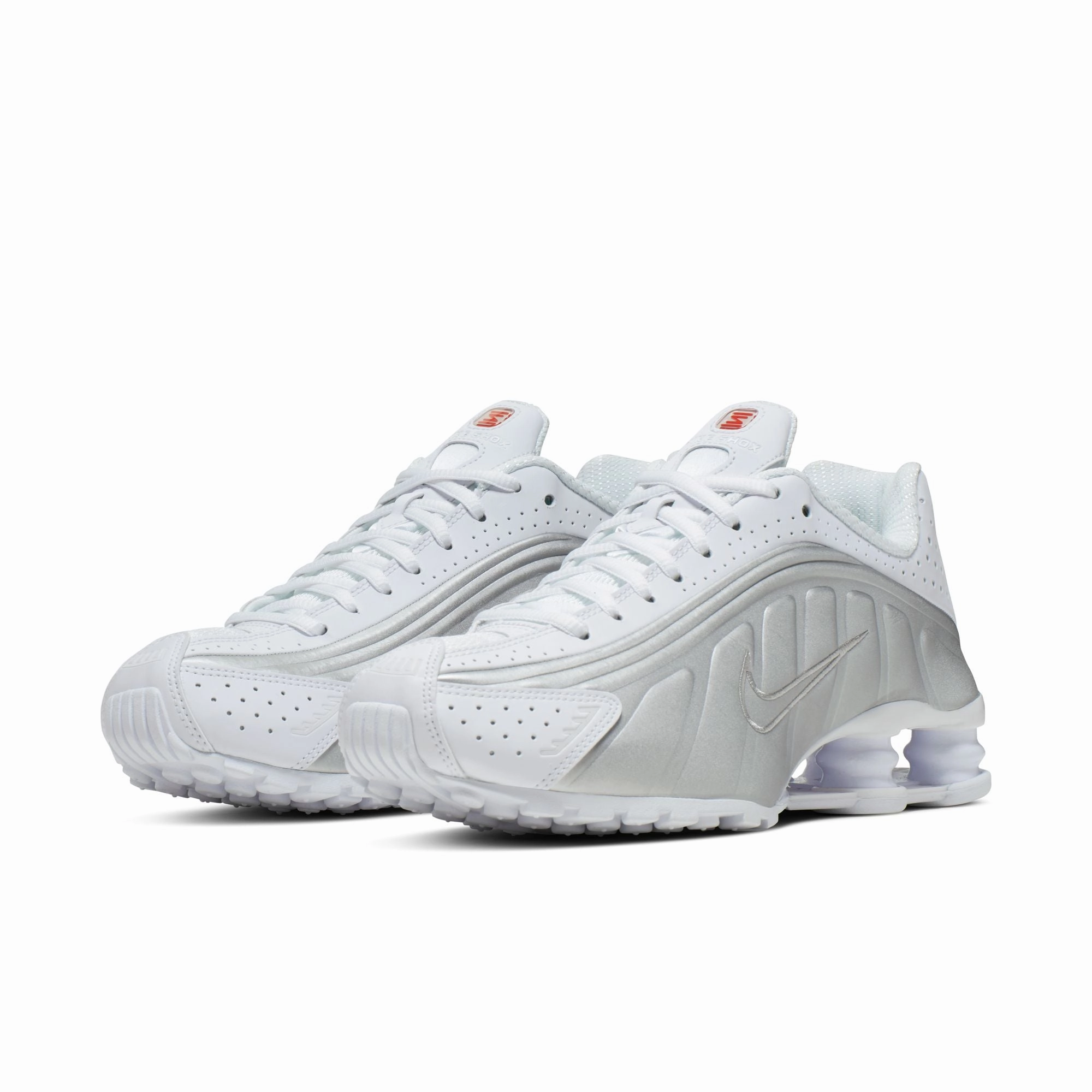 Women's Nike Shox R4 - "Metallic Silver" Asics Flagship Shoe