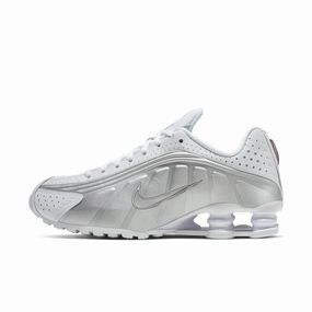 Women's Nike Shox R4 - "Metallic Silver" Asics Shoe Model Chart