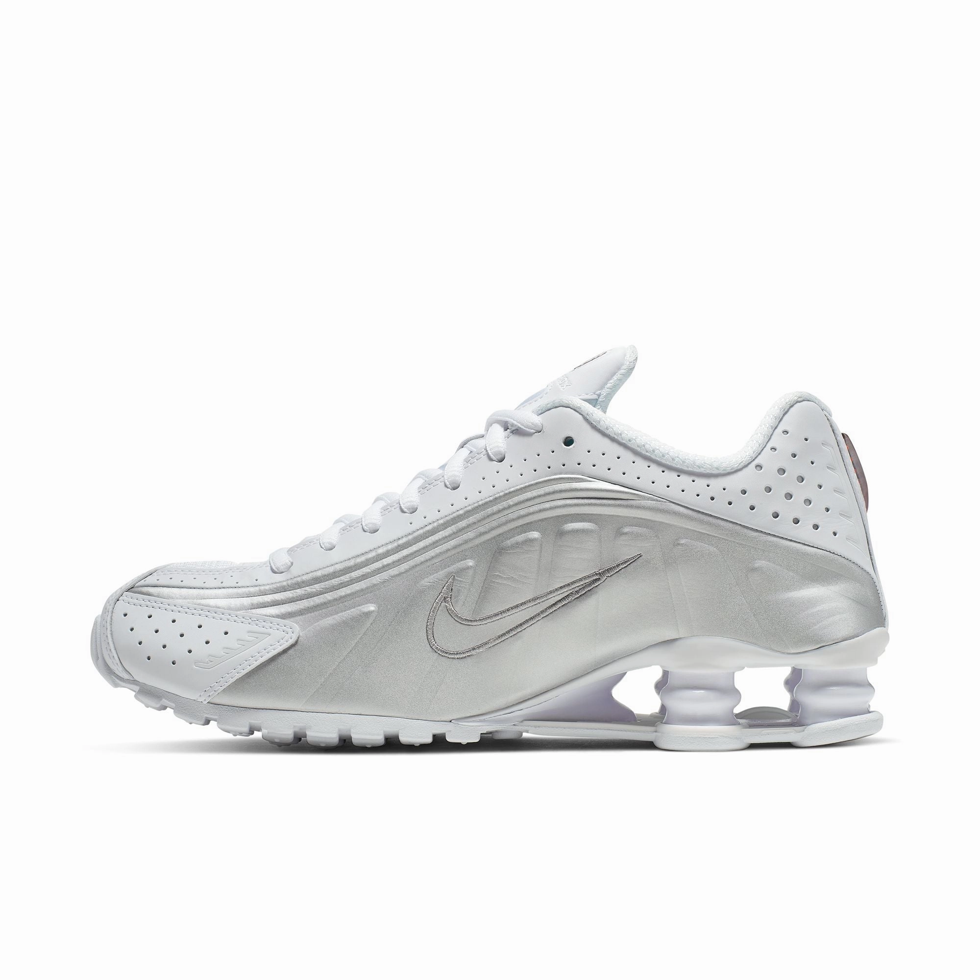 Asics Storm Shoes Women's Nike Shox R4 - "Metallic Silver"