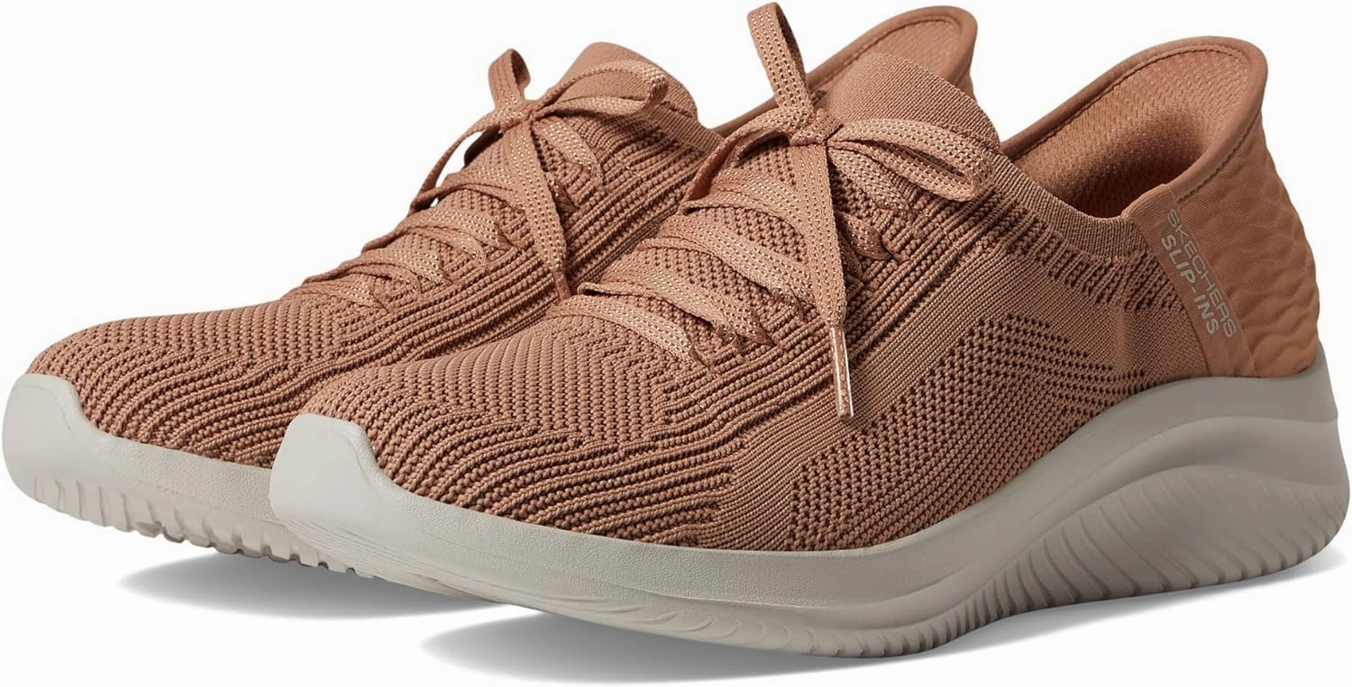 Skechers Women's Hands Free Slip-ins Ultra Flex 3.0-Brilliant Path Sneaker Kona Sneakers