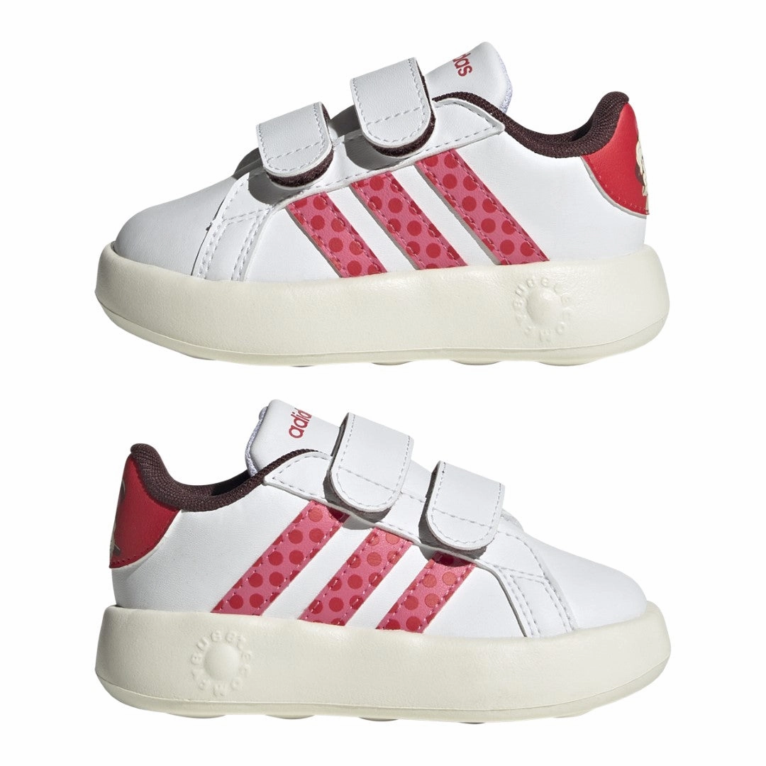 Adidas Mc80 Spikeless Golf Shoes Disney Minnie Mouse Grand Court 2.0 Lifestyle Shoes