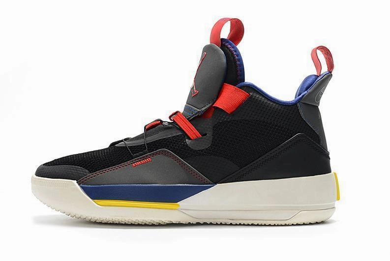 Nike Air Jordan 33 Black Red Navy Men Shoes Sale Size US 7,8,8.5,9.5,10,11,12 Asics Shoes Vegan