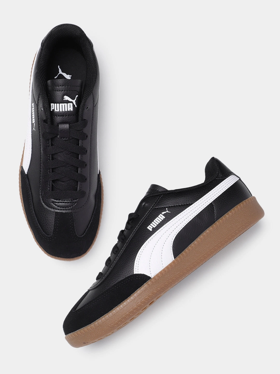 Puma 9T Black/White 39817402 Asics Running Shoes Size 8