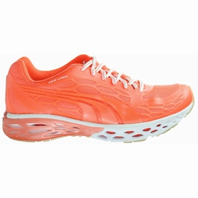Puma Bioweb Elite Glow Womens Orange Running Shoes Stability Asics Running Shoes