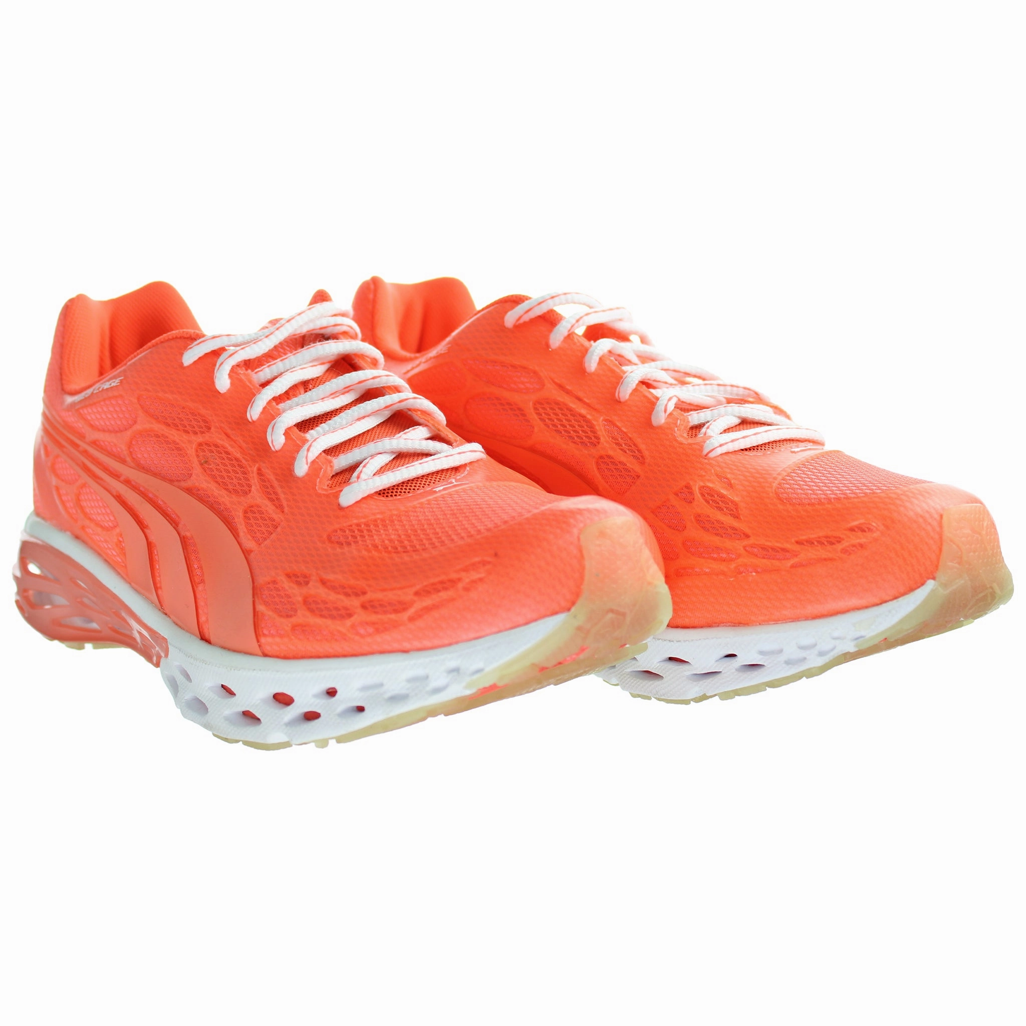 Puma Bioweb Elite Glow Womens Orange Running Shoes Asics Workplace Shoes