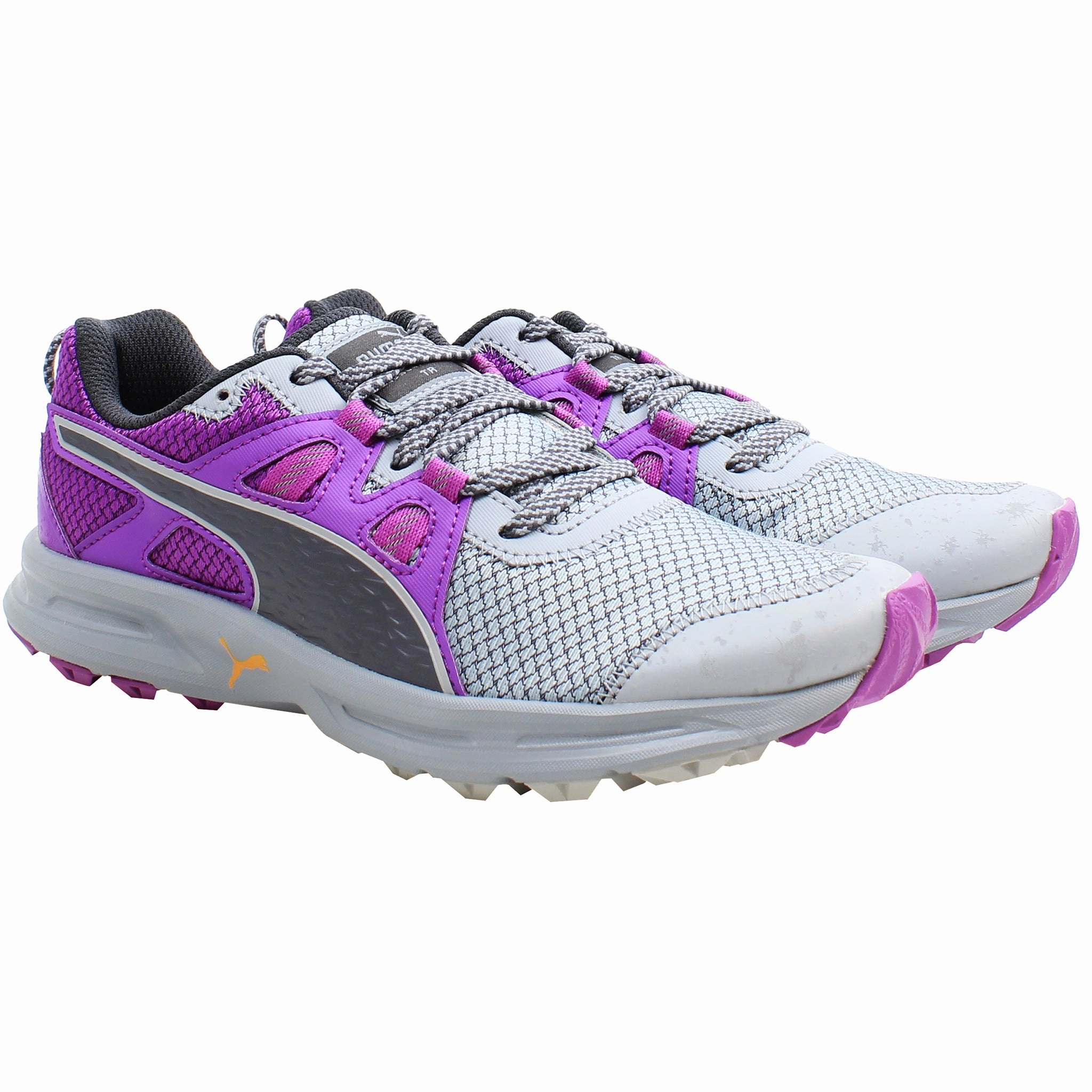 Puma Descendant TR Womens Grey/Purple Running Shoes Ayrton Senna Shoes Asics