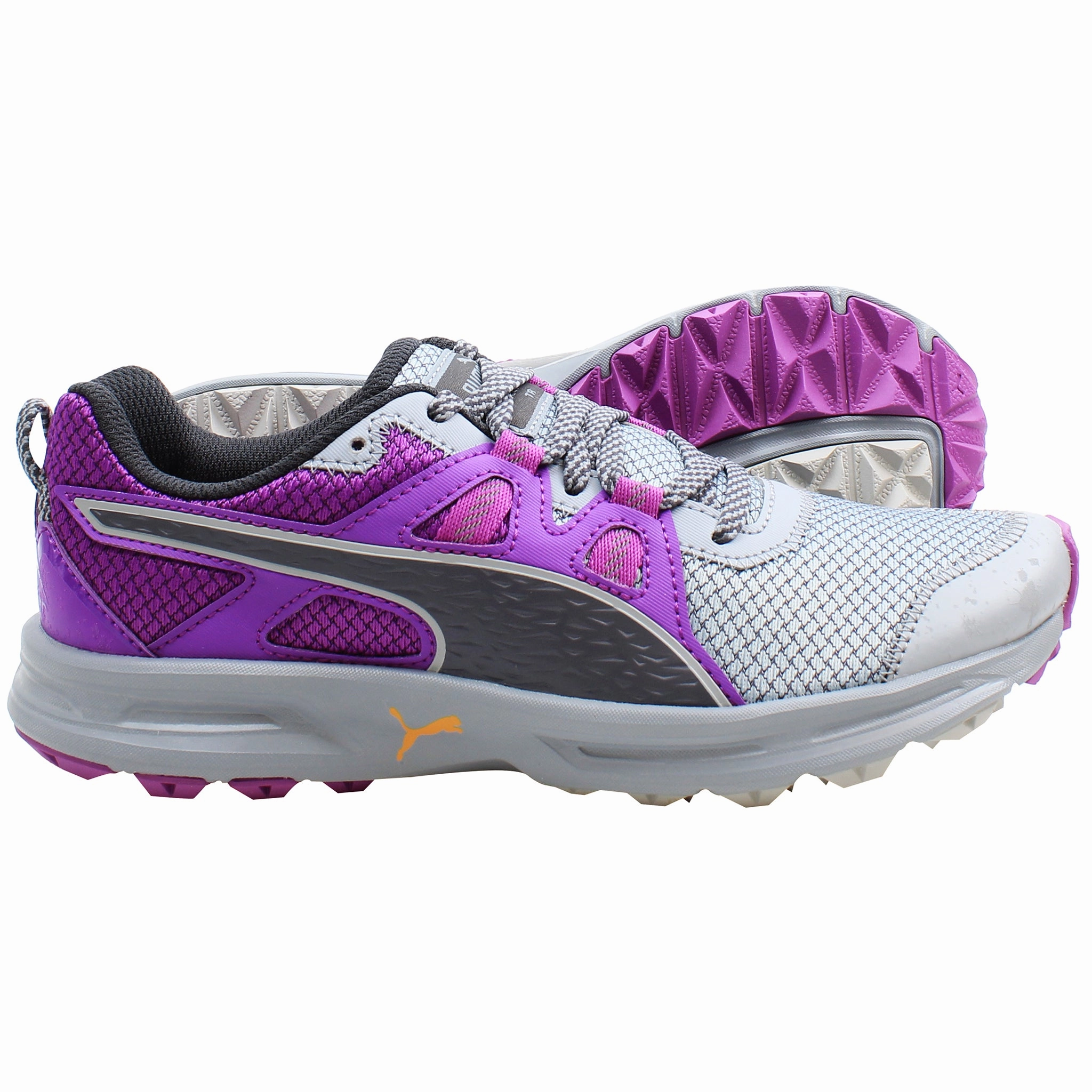 Puma Descendant TR Womens Grey/Purple Running Shoes Asics 360 Shoes