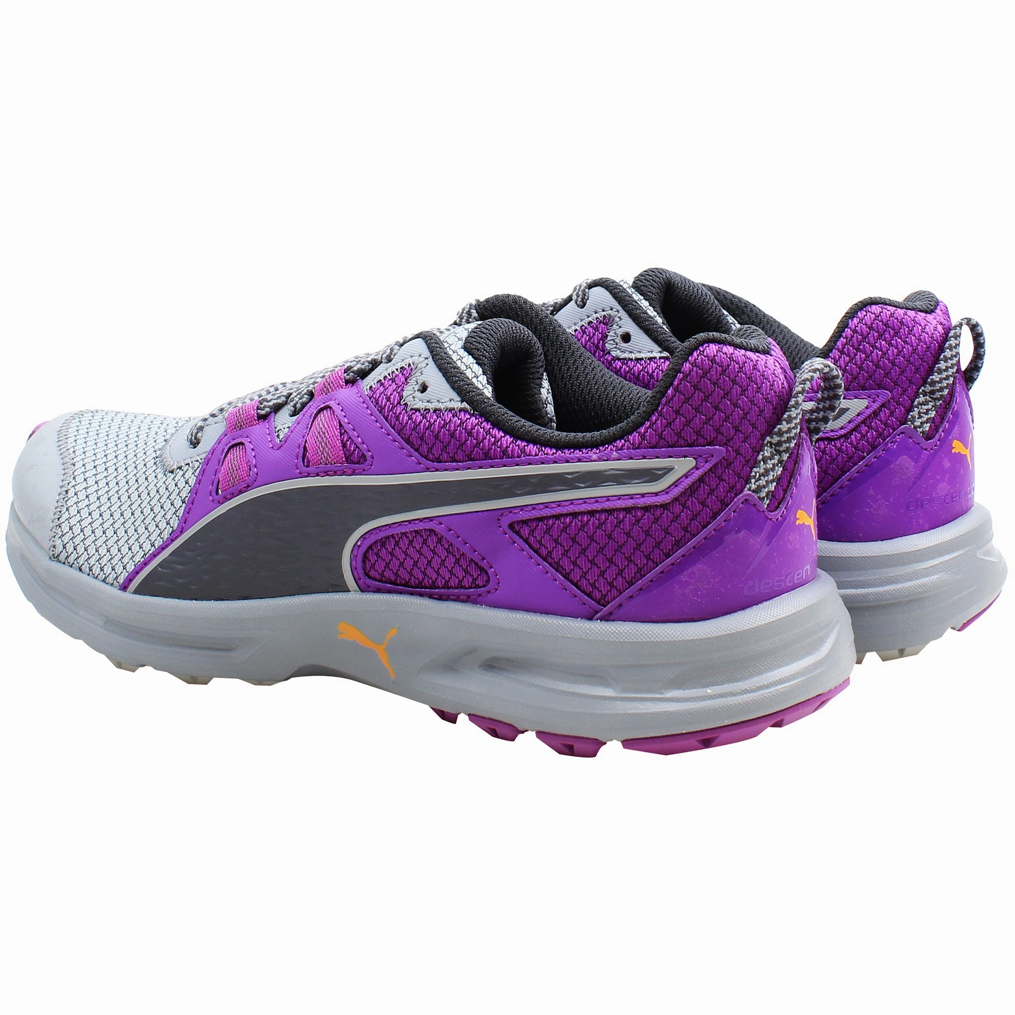 Asics Gt 2000 10 Running Shoes Reviews Puma Descendant TR Womens Grey/Purple Running Shoes