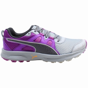 Puma Descendant TR Womens Grey/Purple Running Shoes Asics Gel Upcourt Indoor Court Shoes