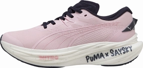 Puma Deviate Nitro 3 X SAYSKY Womens Running Shoes - Pink Puma Shoe Size In Inches