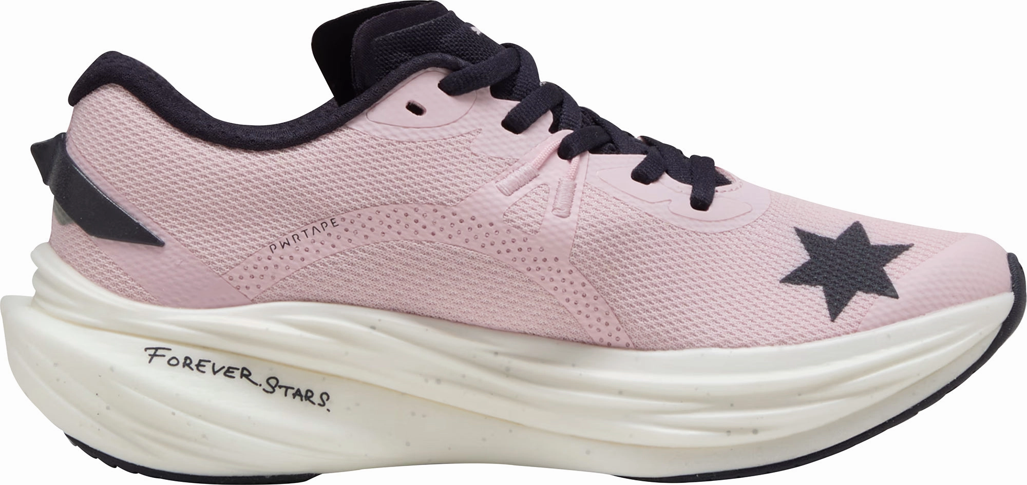 Laces For Puma Shoes Puma Deviate Nitro 3 X SAYSKY Womens Running Shoes - Pink