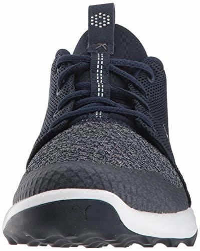 PUMA Golf Men's Grip Fusion Sport Golf Shoe, Peacoat-Quiet Shade, 11 M US Puma Bmw F1 Shoes