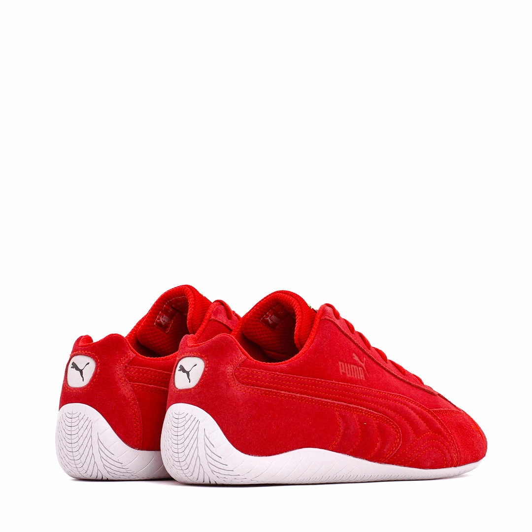 Puma Men Ferrari Speedcat Rosso Corsa White 307822-02 Asics Tiger Shoes On Sale