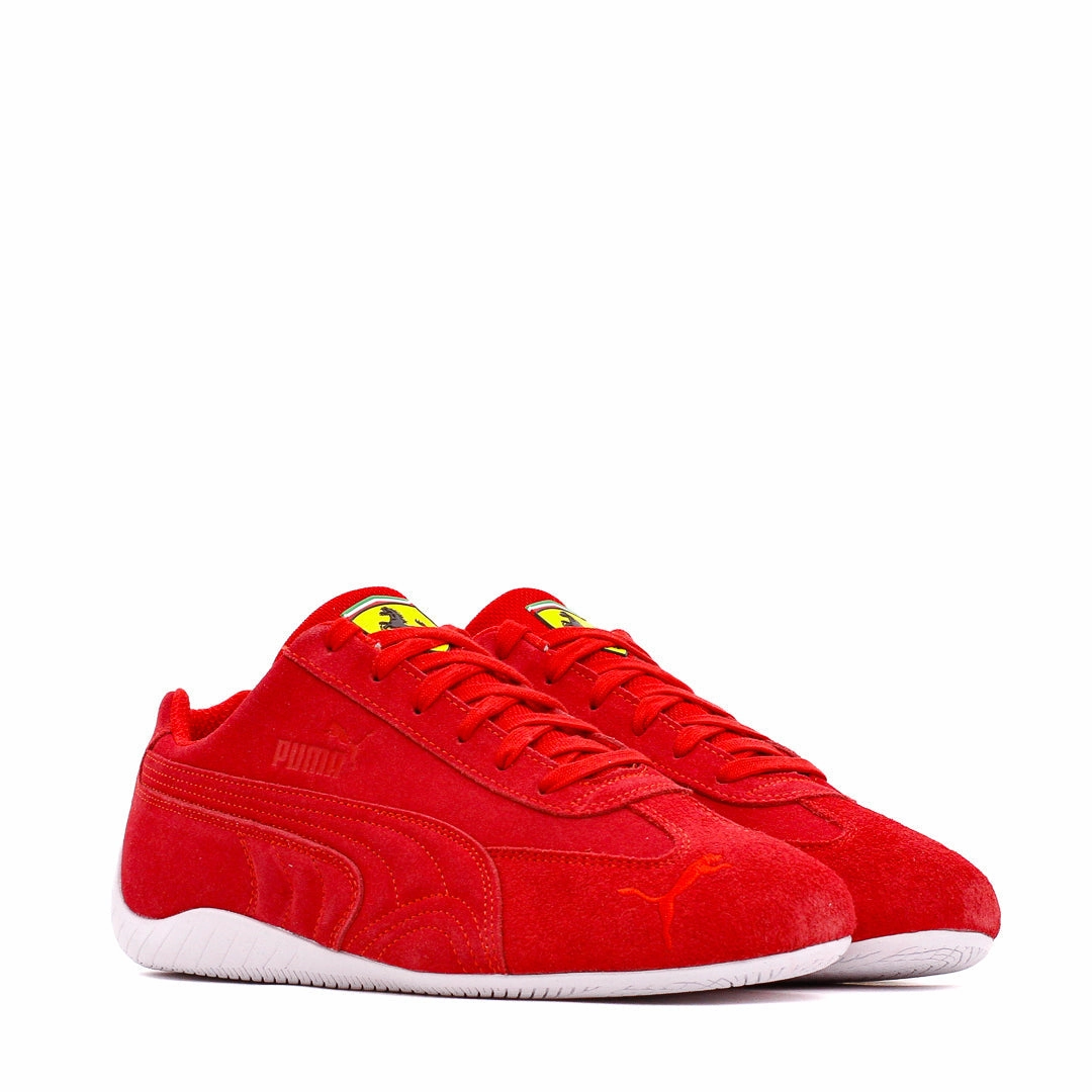Asics X Shoes Puma Men Ferrari Speedcat Rosso Corsa White 307822-02