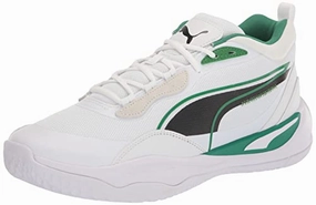 Asics 2016 Running Shoes PUMA Men's Playmaker Pro Sneaker, White-Amazon Green, 10.5