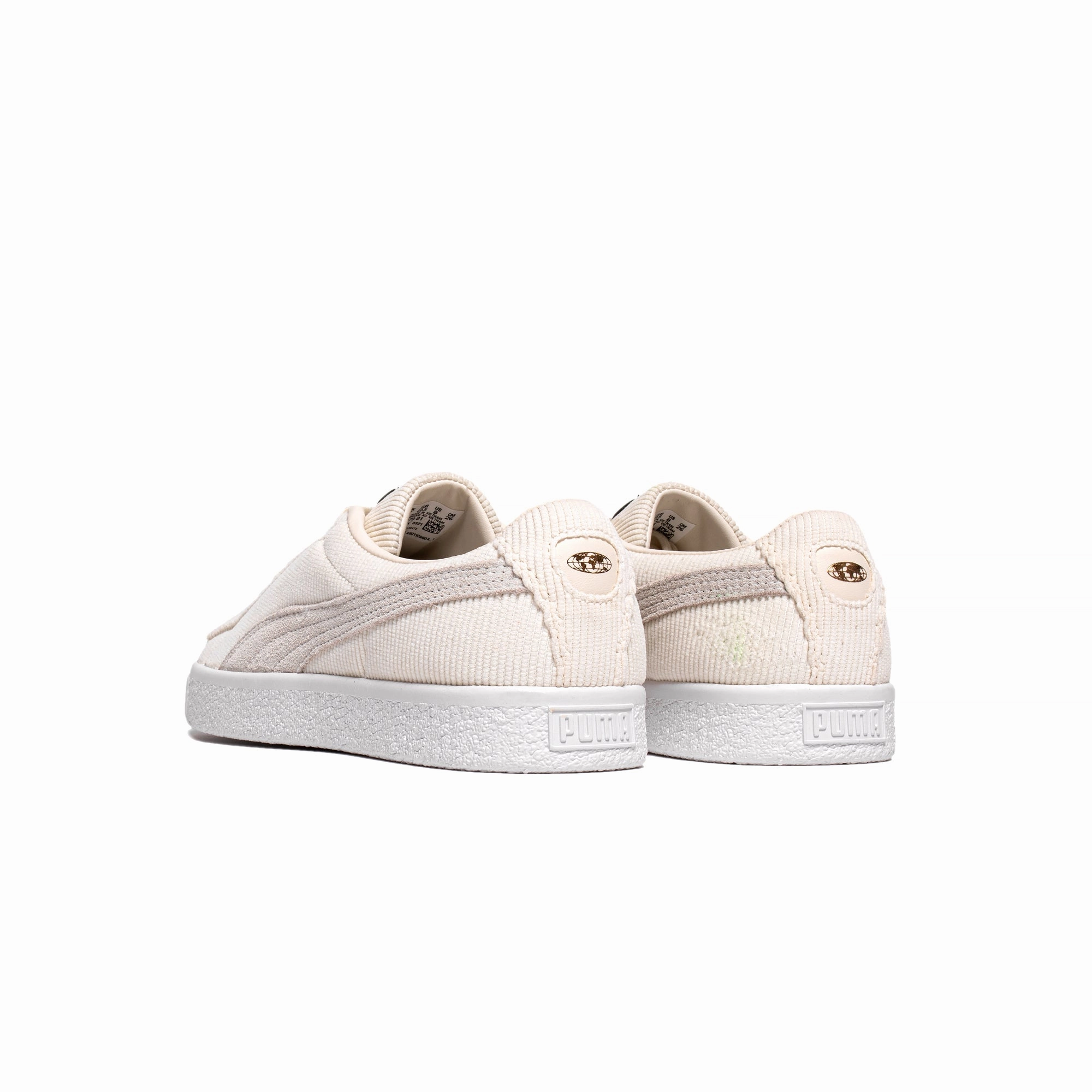 Puma Mens Basket VTG Cream Butter Goods Shoes 'Birch-Whisper' King Shark Puma Shoes