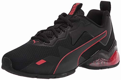 Asics Shoes For Training PUMA mens Cell Valiant Running Shoe, Black/High Risk Red, 11.5 Wide US