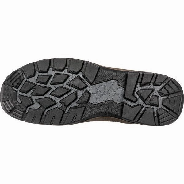 Asics Spiked Golf Shoes PUMA SAFETY SIERRA NEVADA BROWN WITH ZIP-630227