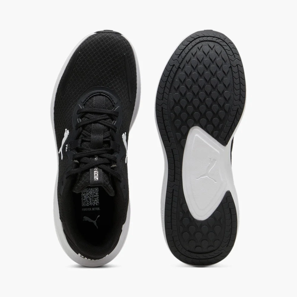 Most Comfortable Asics Shoe PUMA Skyrocket Lite Alt Running Shoes Men - BLKWHT