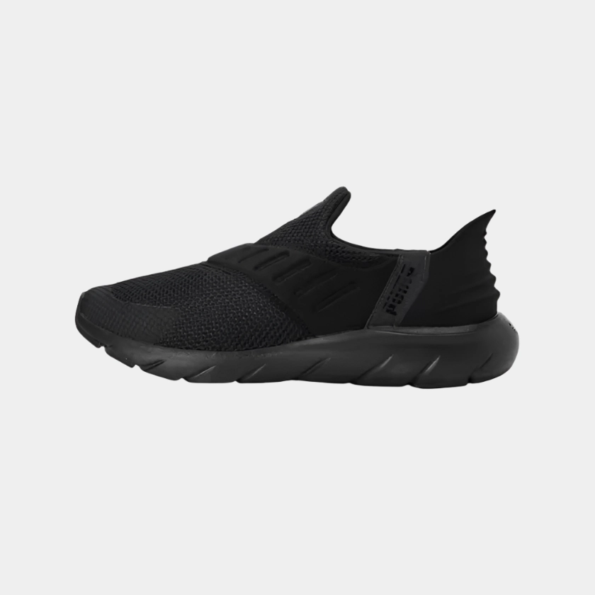 Puma Softride Flex Ease In Men's Slip-On Lifestyle Shoes -Black/Flat Dark Gray Asics Tennis Shoes Malaysia