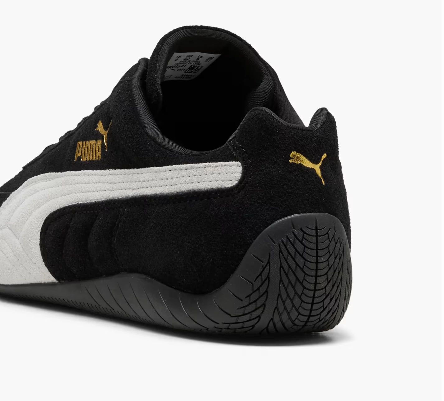 Puma Speedcat OG - For All Time Black-PUMA White Asics Gel Solution Speed Tennis Shoe