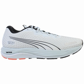 Puma Velocity Nitro 2 Gore-Tex Mens Grey Running Shoes Asics Gel Resolution 8 Tennis Shoe
