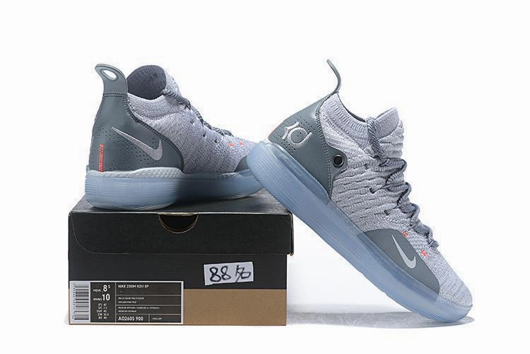 Nike Zoom KD11 'Cool Grey' Men Shoes Sneaker Sale Size US 7-12 Asics Running Shoes Gel Nimbus 26