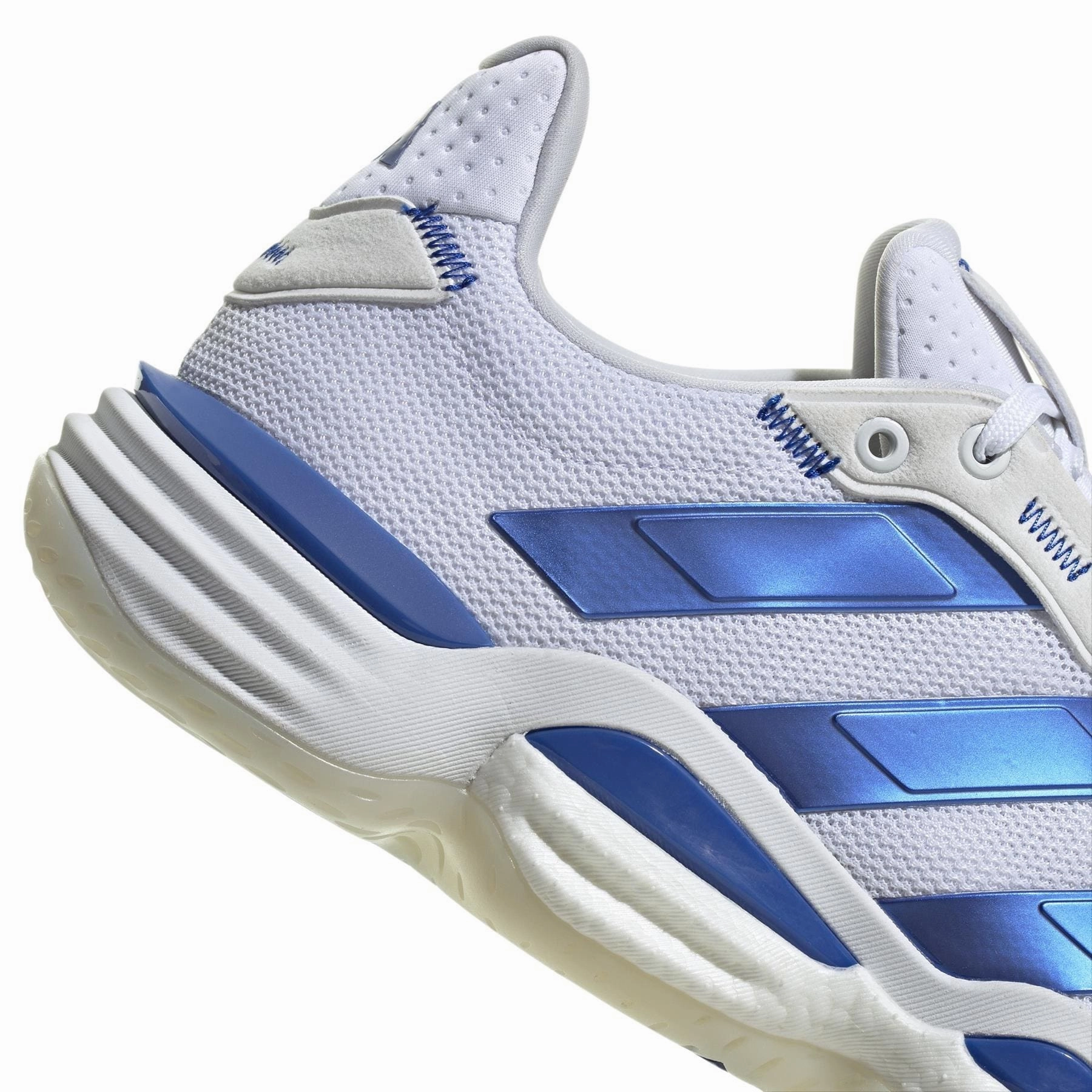 Vintage Adidas Shoes ADIDAS Stabil 16 Mens Badminton Shoes - White / Blue
