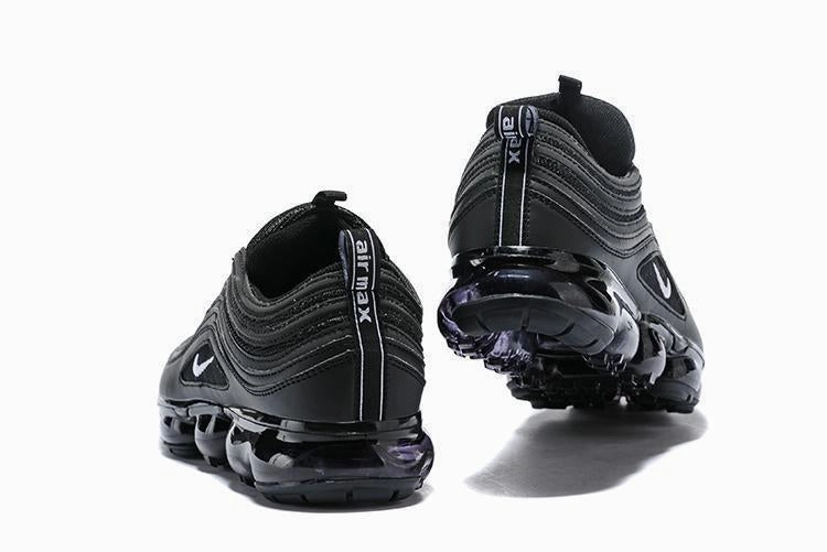 Nike Air Vapormax 97 All Black Shoes Sneakers Men Sale Size US 7, 8, 8.5, 9, 10, 11 Stiletto Sneakers