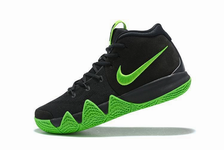 Nike Kyrie 4 "Halloween" Black Green Men Basketball Shoes Sale Size US 7,8,8.5,9.5,10,11,12 Best Shoe For Plantar Fasciitis Asics