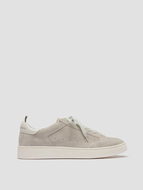 Birkenstock Sneakers THE DIME 001 - Off White Suede Low Top Sneakers