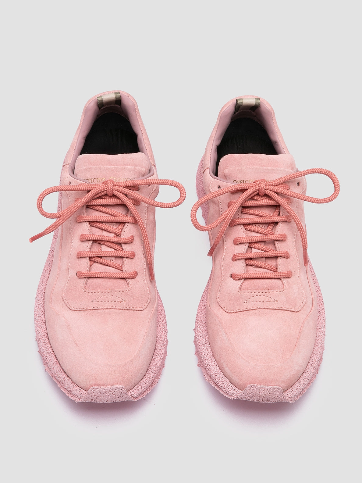 Western Sneakers RACE RUBREX 103 - Rose Suede Low Top Sneakers