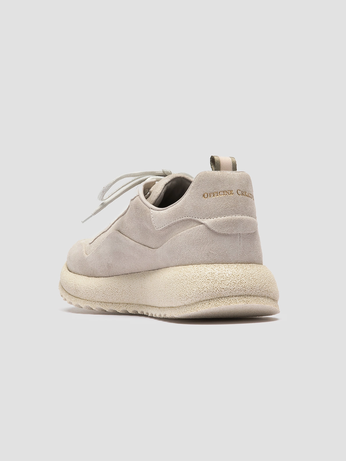 RACE RUBREX 103 - Taupe Suede Low Top Sneakers Drop Sneakers