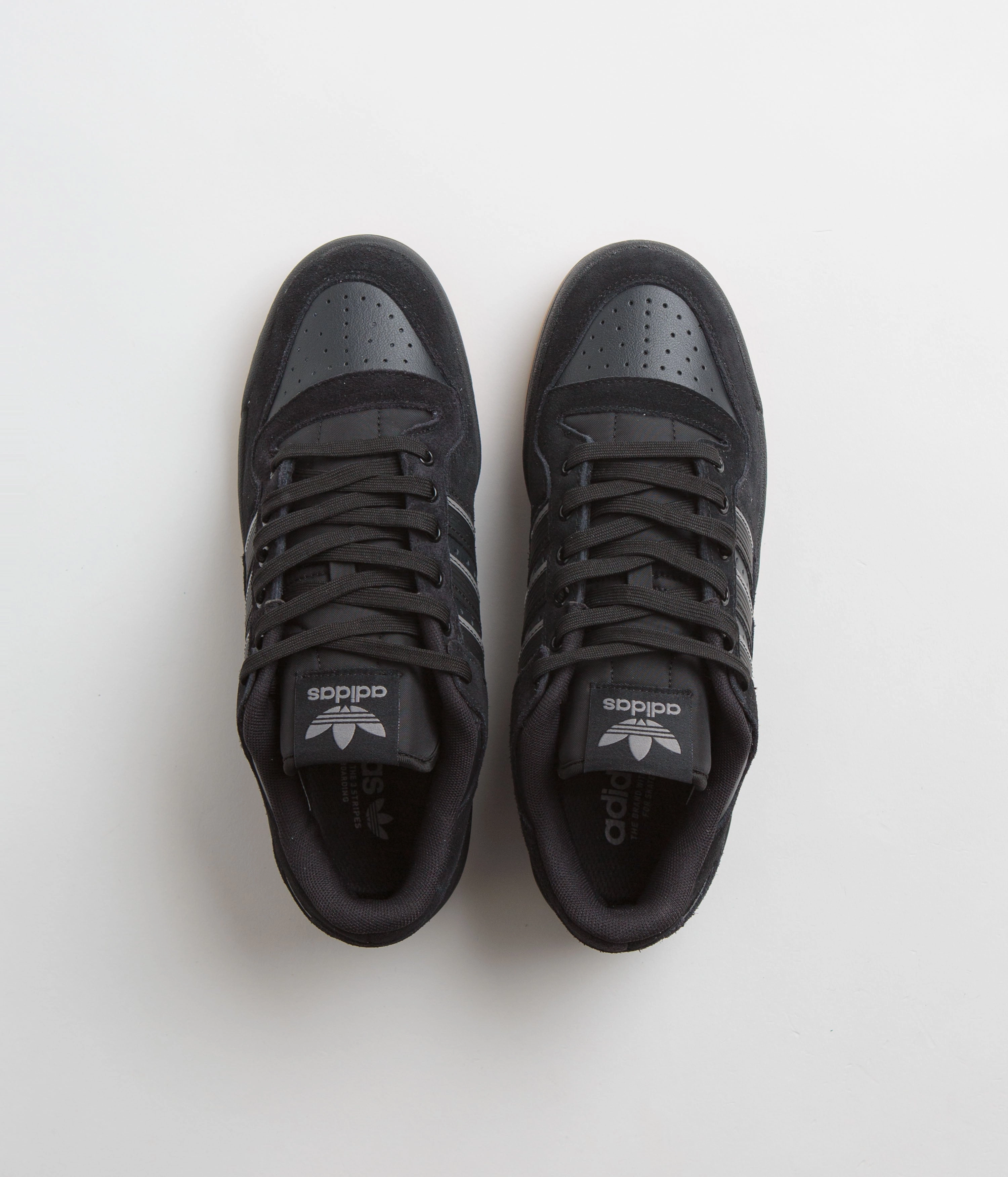 Adidas Forum 84 Low ADV Shoes - Core Black / Carbon / Grey Three Volleyball Adidas Shoes