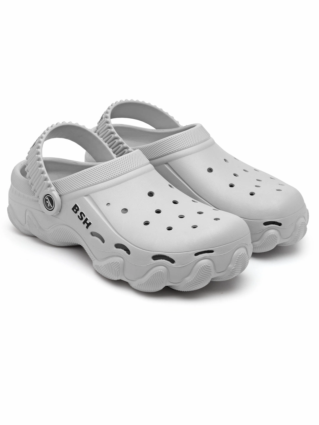 Slippers Dark Lord Pillow Bersache Extra Soft Classic Casual with  Regular wear with Ultra Soft & Flexibility Technology Clog's for Men's & Boy's (6090-Grey)