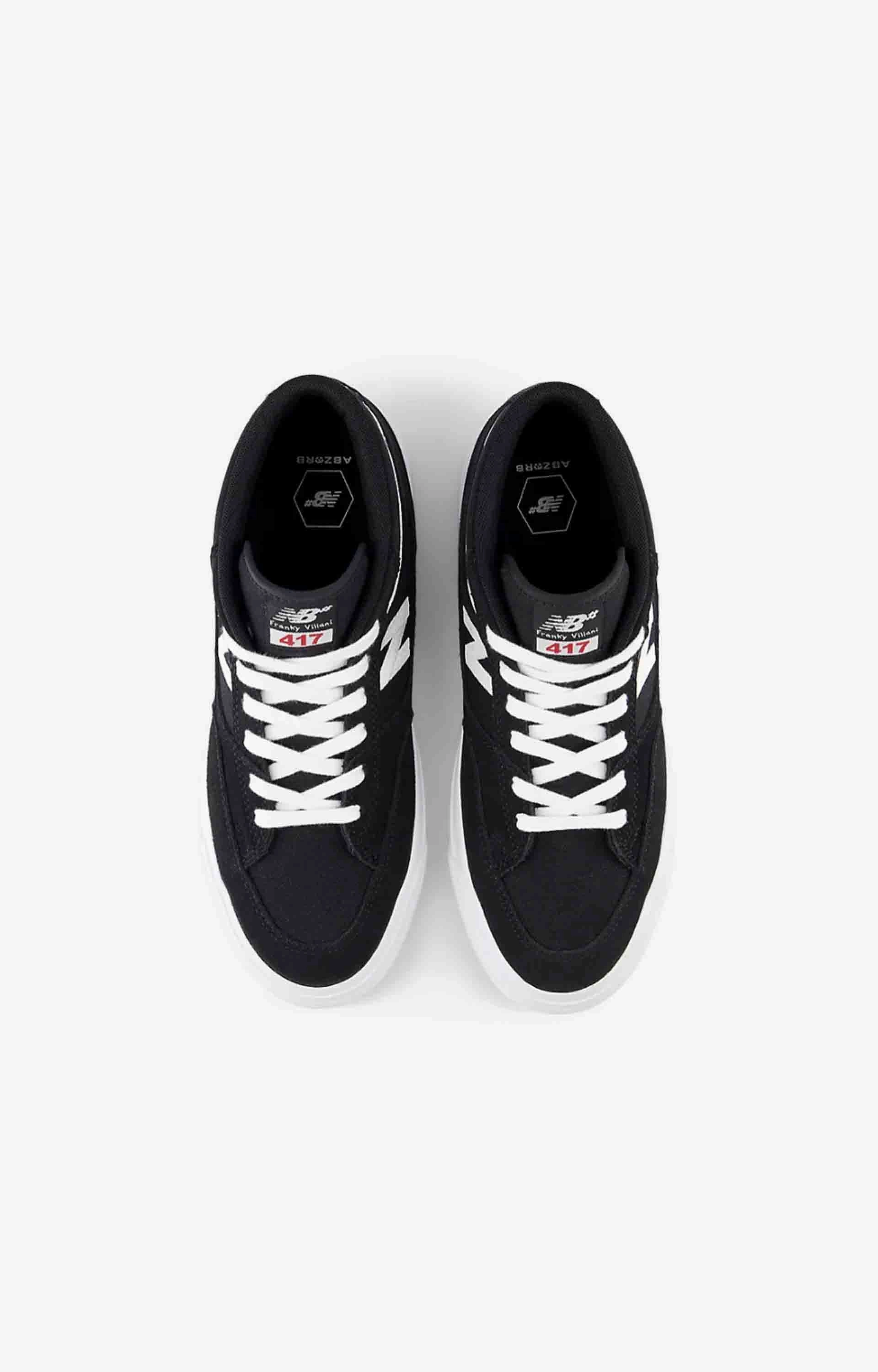 New Balance Numeric NM417ODS Franky Villani Shoe, Black/White Ladies New Balance Walking Shoes