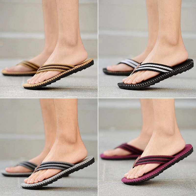 Men's Beach Sandals - Available in 4 Colors Slippers With Bling