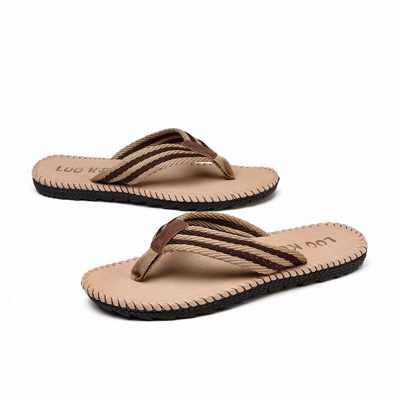 Men's Beach Sandals - Available in 4 Colors Korean Home Slippers